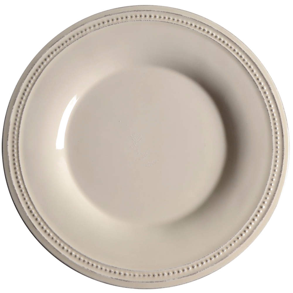 Antique Bead Salad/Dessert Plate by Ballard Designs-1