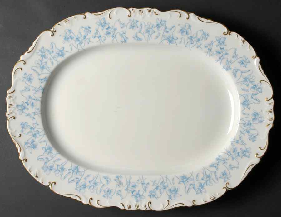 H5391 18" Oval Serving Platter by Brown, Westhead & Moore-1