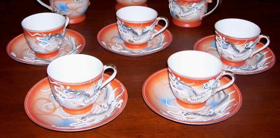 BEX6 Footed Cup & Saucer Set by Betsons-1