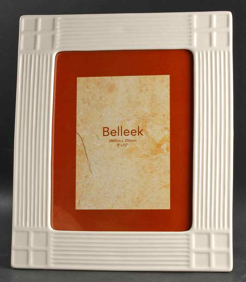 Inspired Frame-Holds 8" X 10" by Belleek Pottery (Ireland)-1