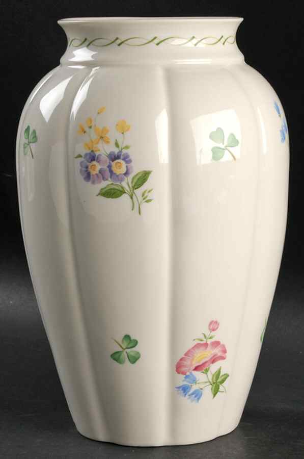 Emerald Isle 9" Vase by Belleek Pottery (Ireland)-1