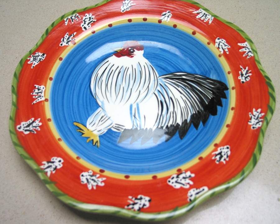 Morning Sunshine Salad Plate by Bella-1