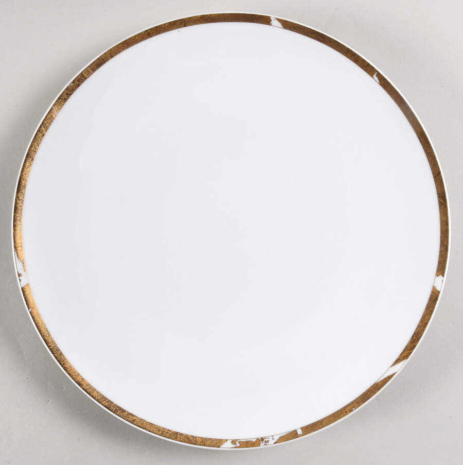 Feuille d'Or Dinner Plate by Bernardaud-1