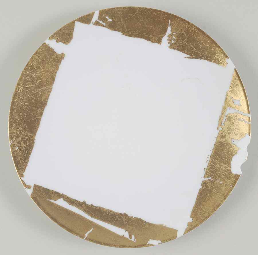 Feuille d'Or Salad Plate by Bernardaud-1