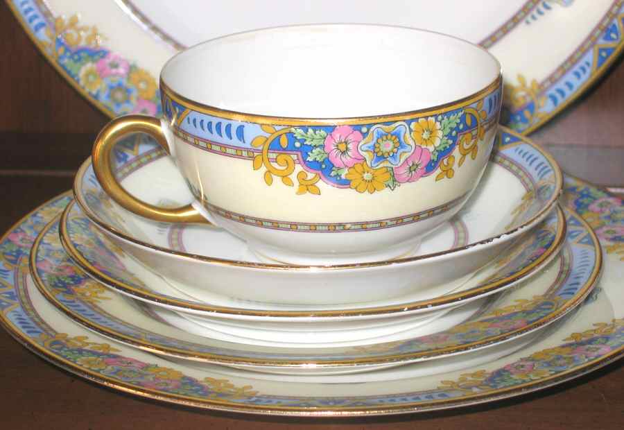 BWD627 Footed Cup & Saucer Set by Bawo & Dotter-1