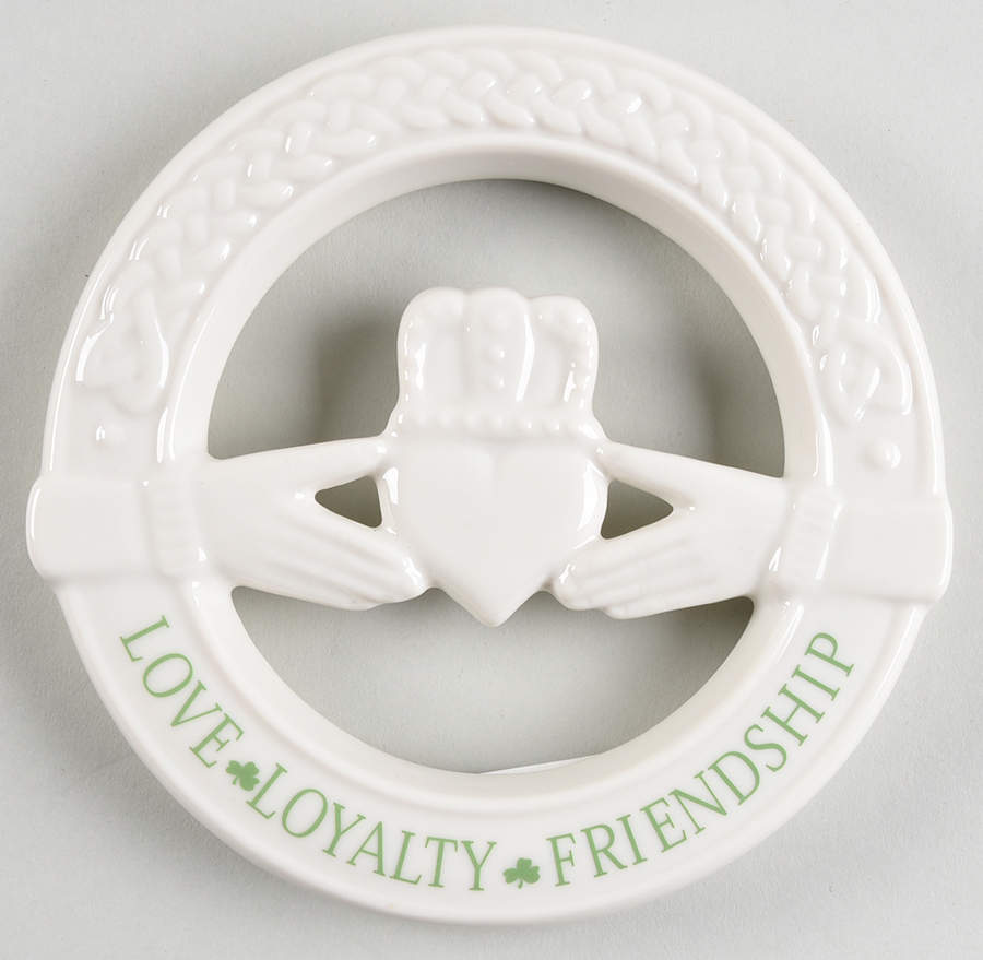 Claddagh Collection Plaque Wall by Belleek Pottery (Ireland)-1