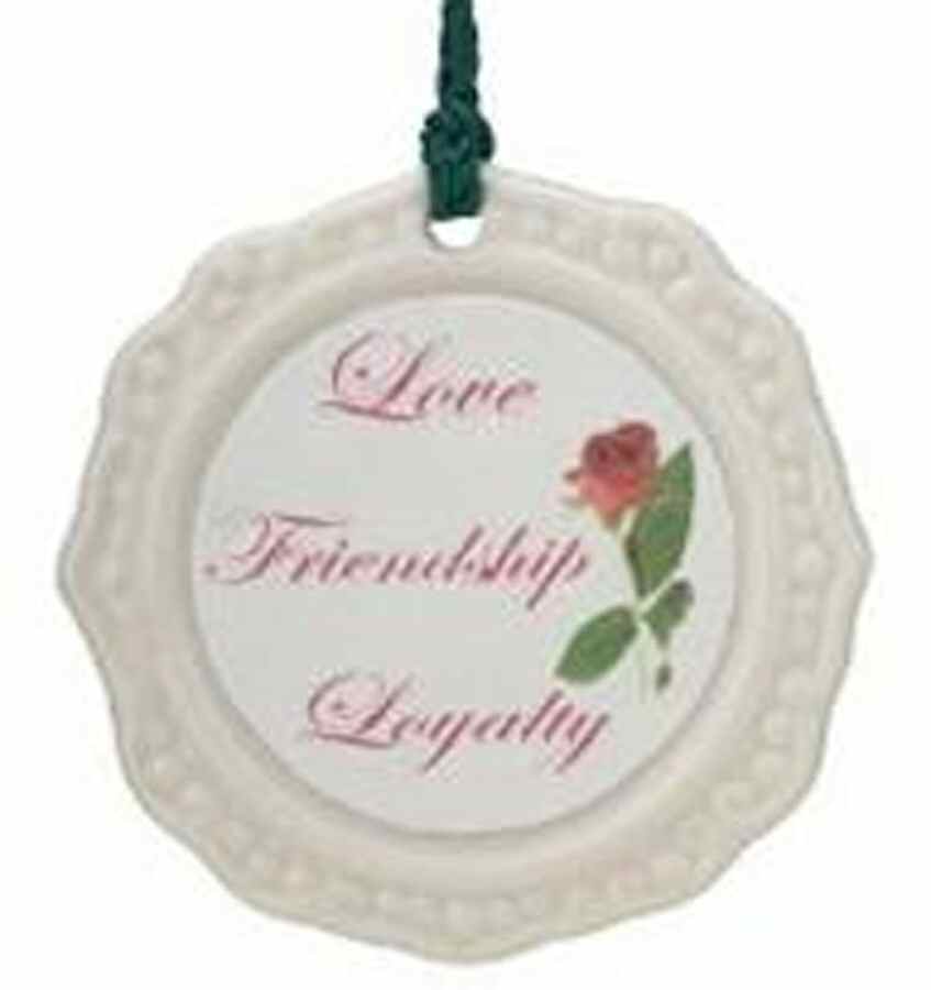 Claddagh Collection Ornament by Belleek Pottery (Ireland)-1