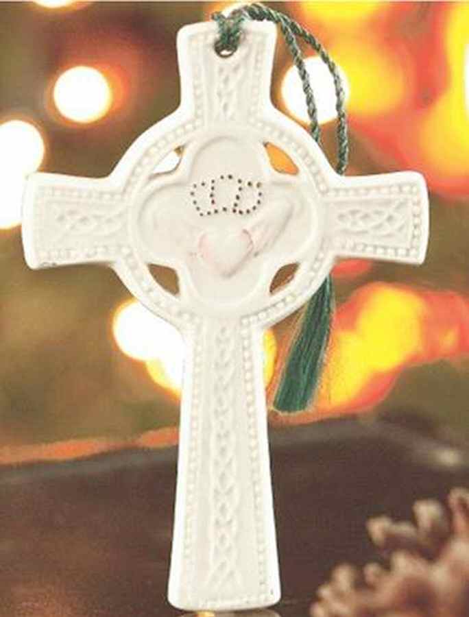 Claddagh Collection Ornament by Belleek Pottery (Ireland)-1
