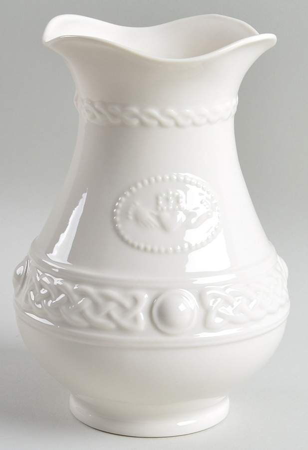 Claddagh Collection 8" Vase by Belleek Pottery (Ireland)-1