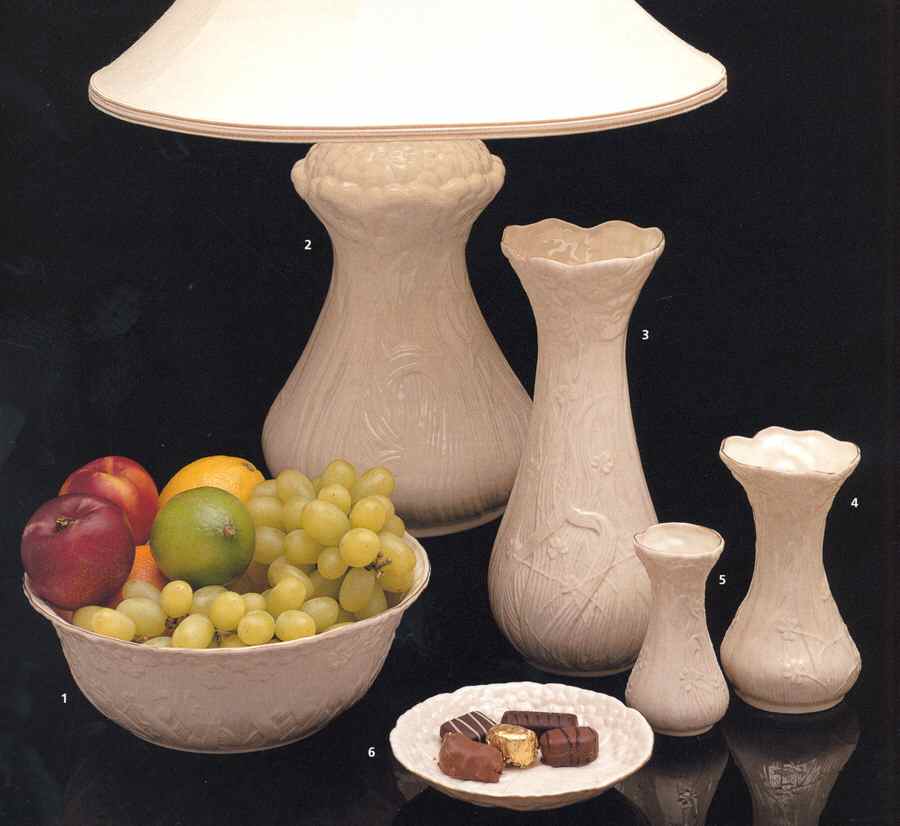 Erne Large Fruit Bowl by Belleek Pottery (Ireland)-1