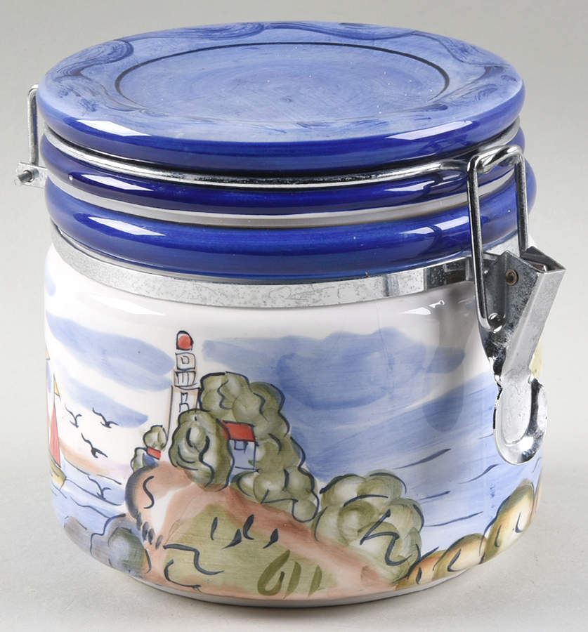 Nantucket Collection Small Canister & Lid by Baum Brothers-1