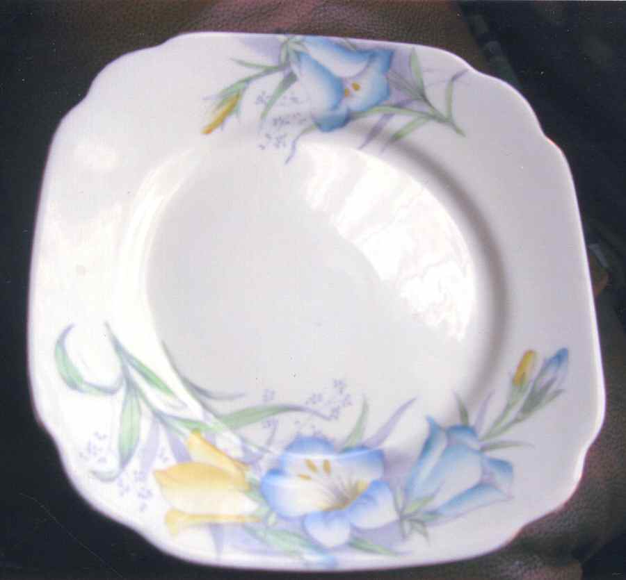 4509 Square Salad Plate by Bell China-1