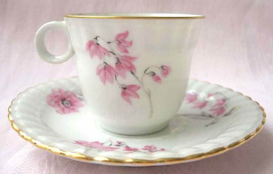 BER544 Flat Cup & Saucer Set by Bernardaud-1