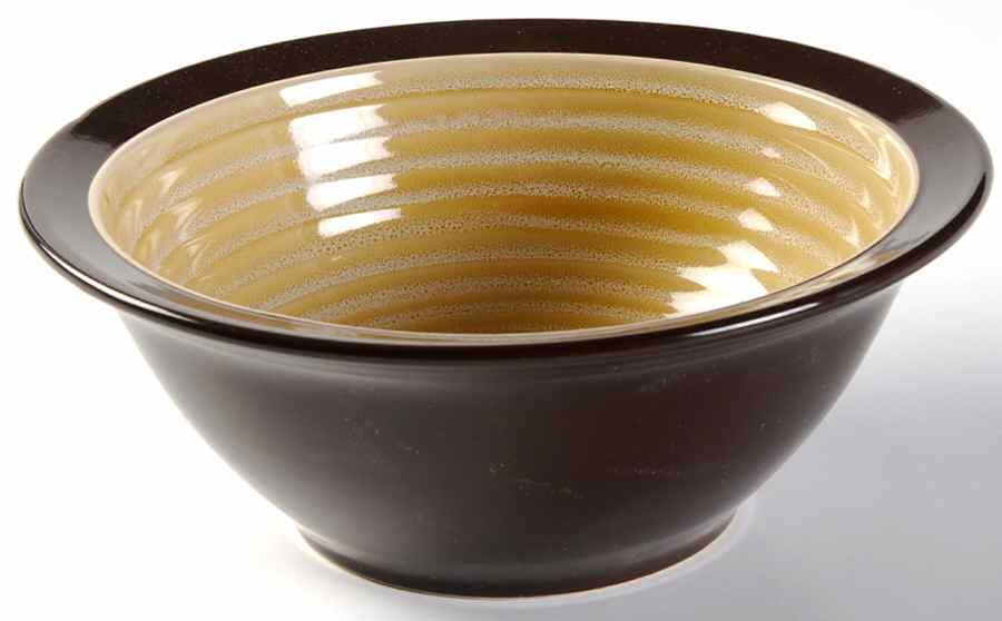 Attic Heirlooms Brown Soup/Cereal Bowl by Broyhill-1