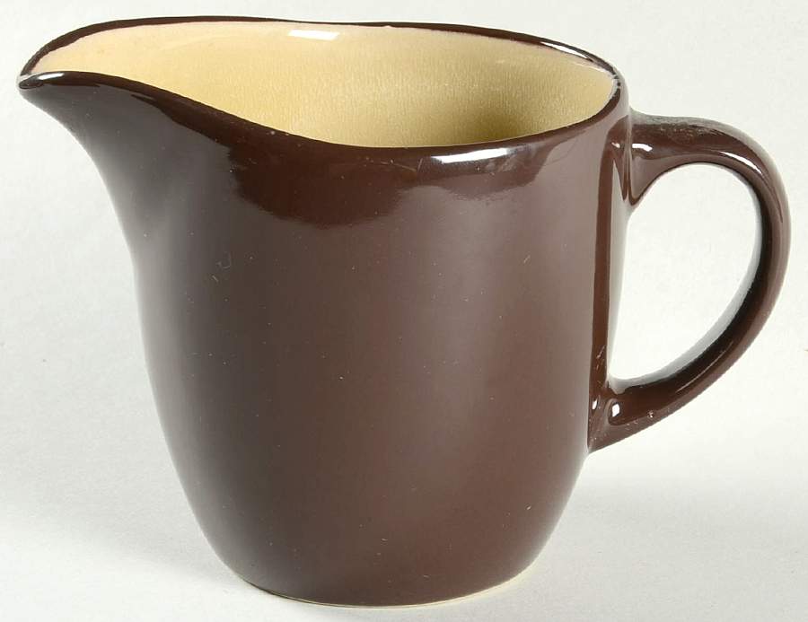 Attic Heirlooms Brown Creamer by Broyhill-1