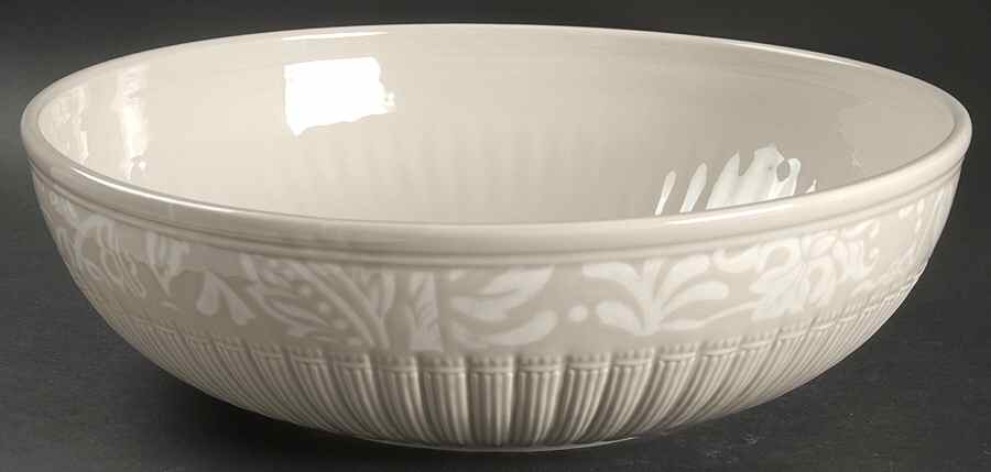 Estate Damask 13" Round Serving Bowl by Biltmore for Your Home-1