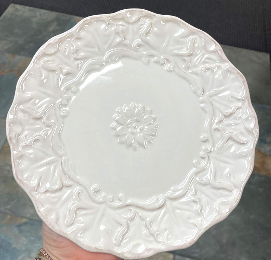 Ivory Dinner Plate by Better Homes and Gardens-1