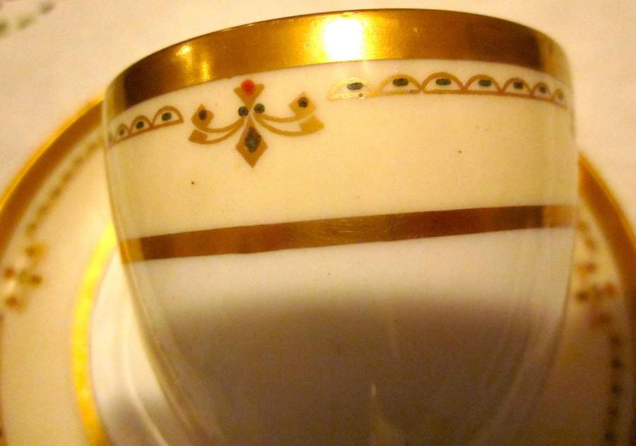 BER549 Flat Cup & Saucer Set by Bernardaud-1