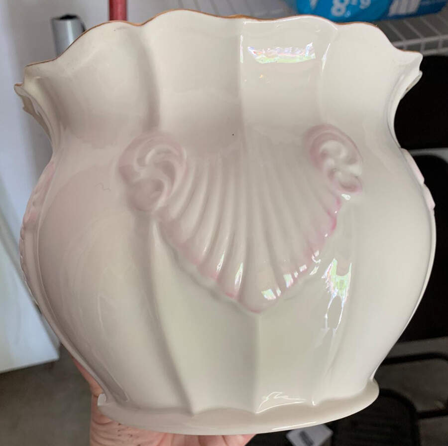 Millennium 6" Cachepot by Belleek Pottery (Ireland)-1
