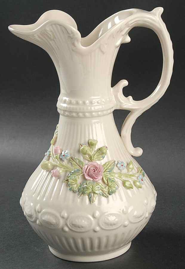 Millennium 9'' Right Handled Aberdeen Vase by Belleek Pottery (Ireland)-1