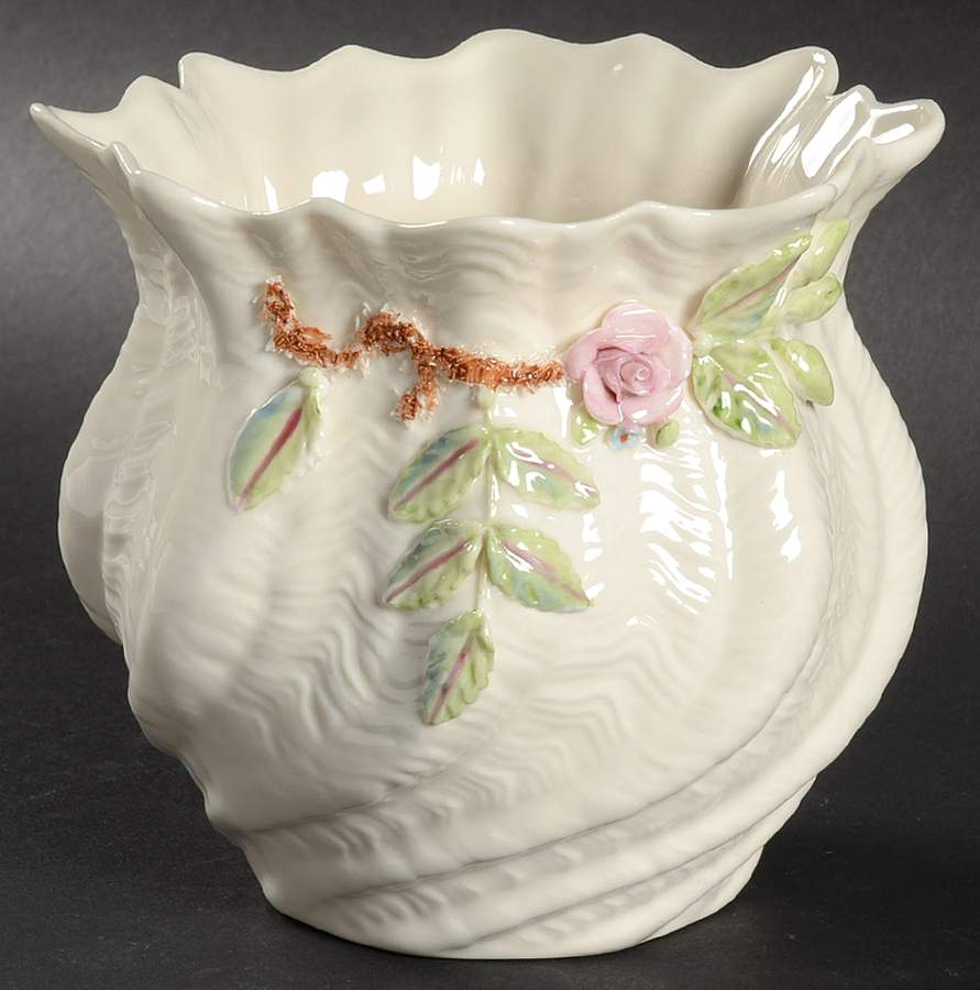Millennium Cachepot by Belleek Pottery (Ireland)-1