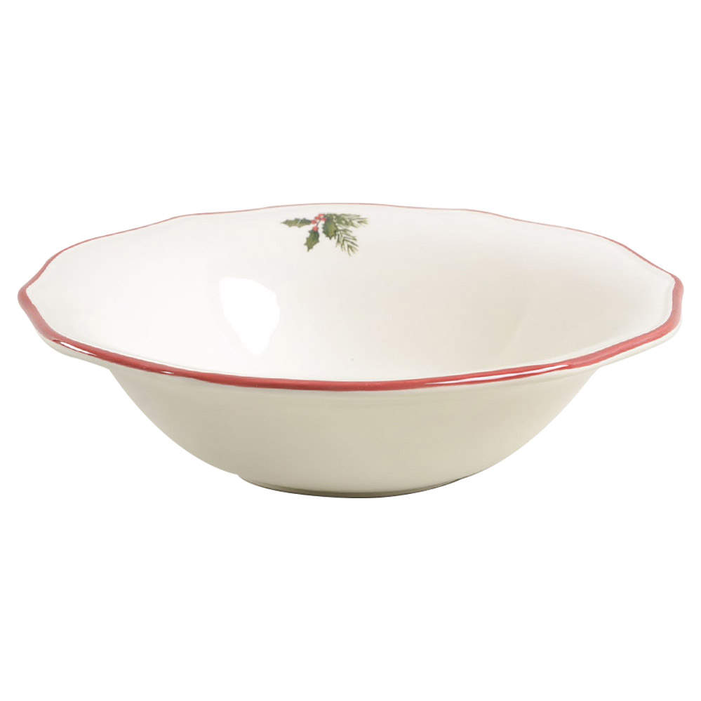 Poinsettia Soup/Cereal Bowl by Better Homes and Gardens-1