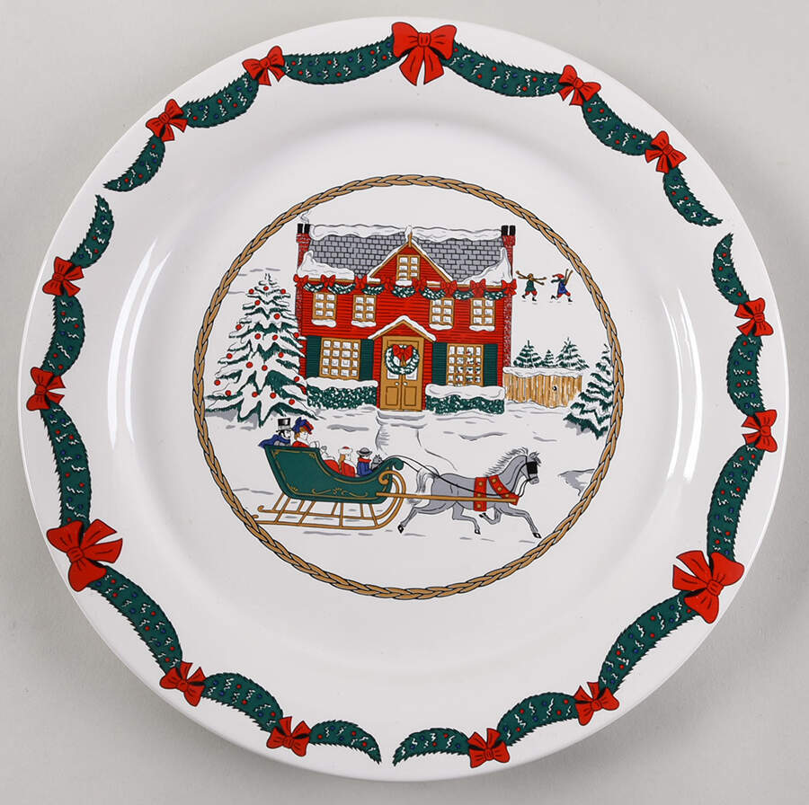 BHS10 12" Chop Plate (Round Platter) by Baker, Hart & Stuart-1