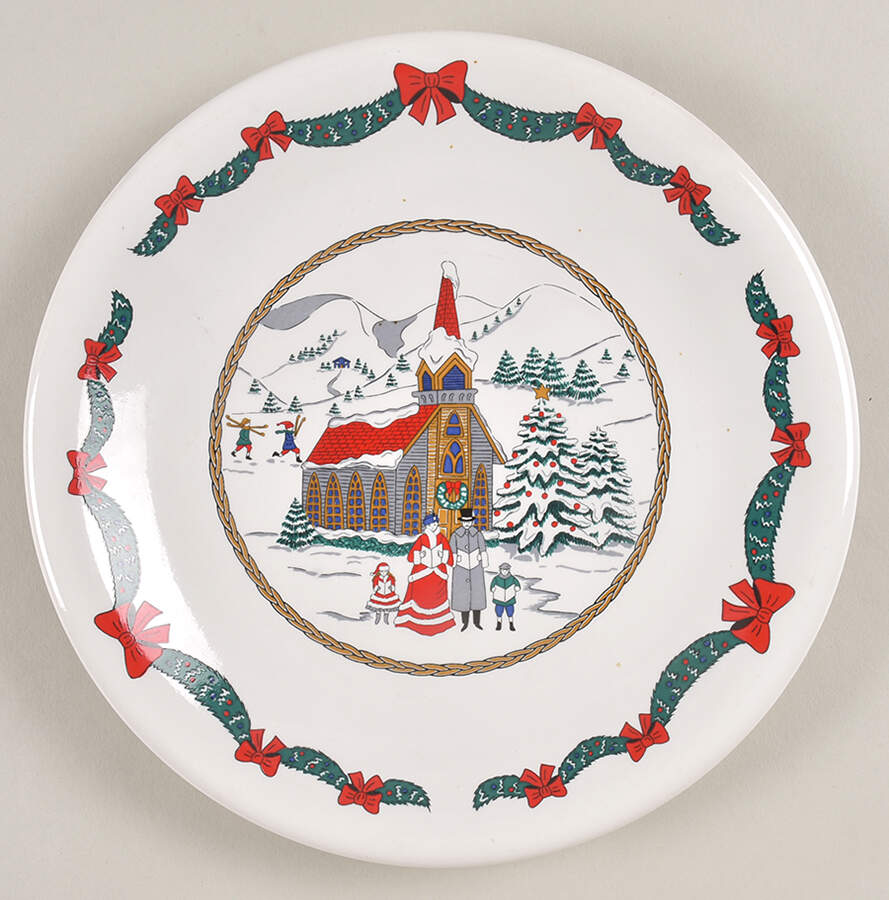 BHS10 Coupe Salad Plate by Baker, Hart & Stuart-1