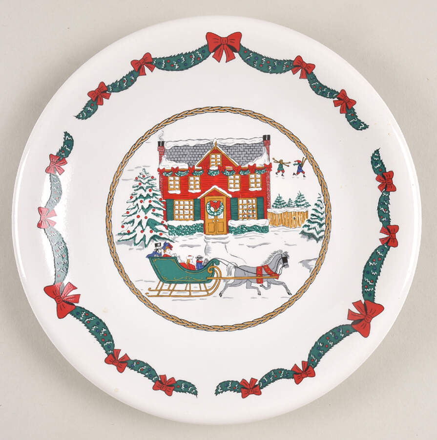 BHS10 Coupe Salad Plate by Baker, Hart & Stuart-1