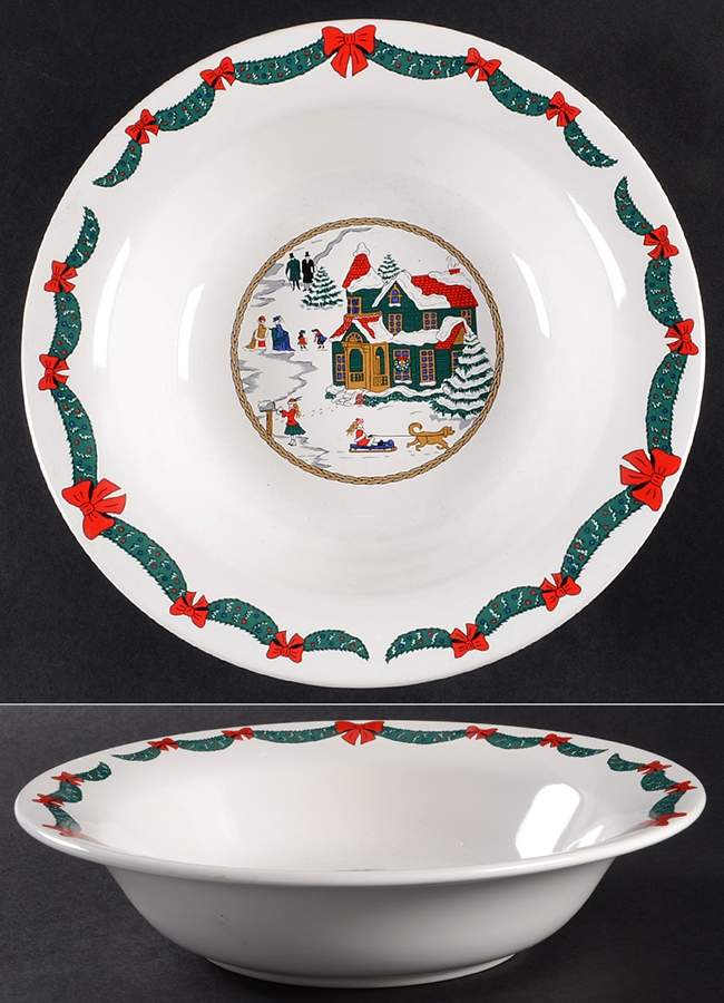 BHS10 9" Round Vegetable Bowl by Baker, Hart & Stuart-1