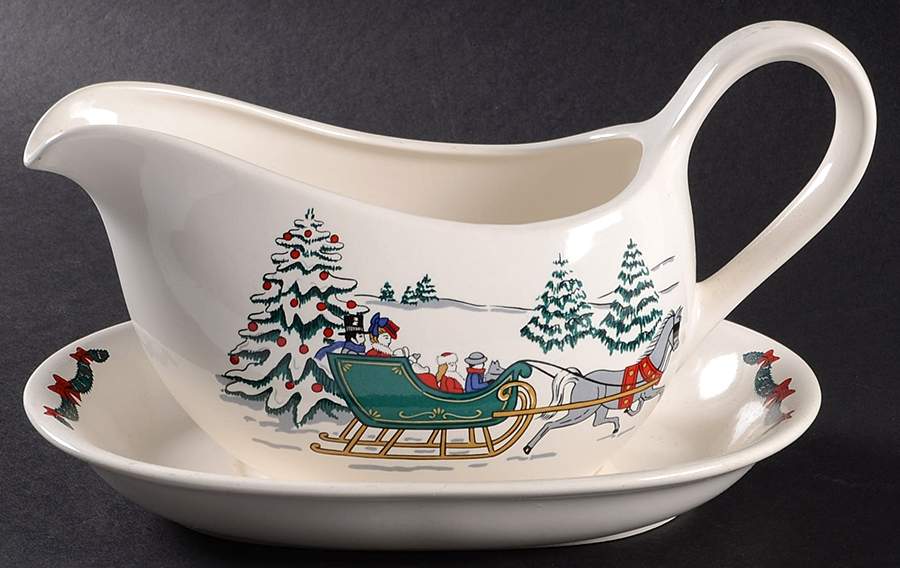 BHS10 Gravy Boat & Underplate by Baker, Hart & Stuart-1