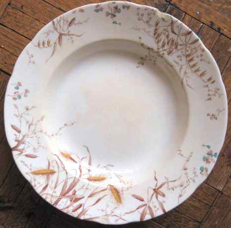 Harvest Dinner Plate by T & R Boote-1