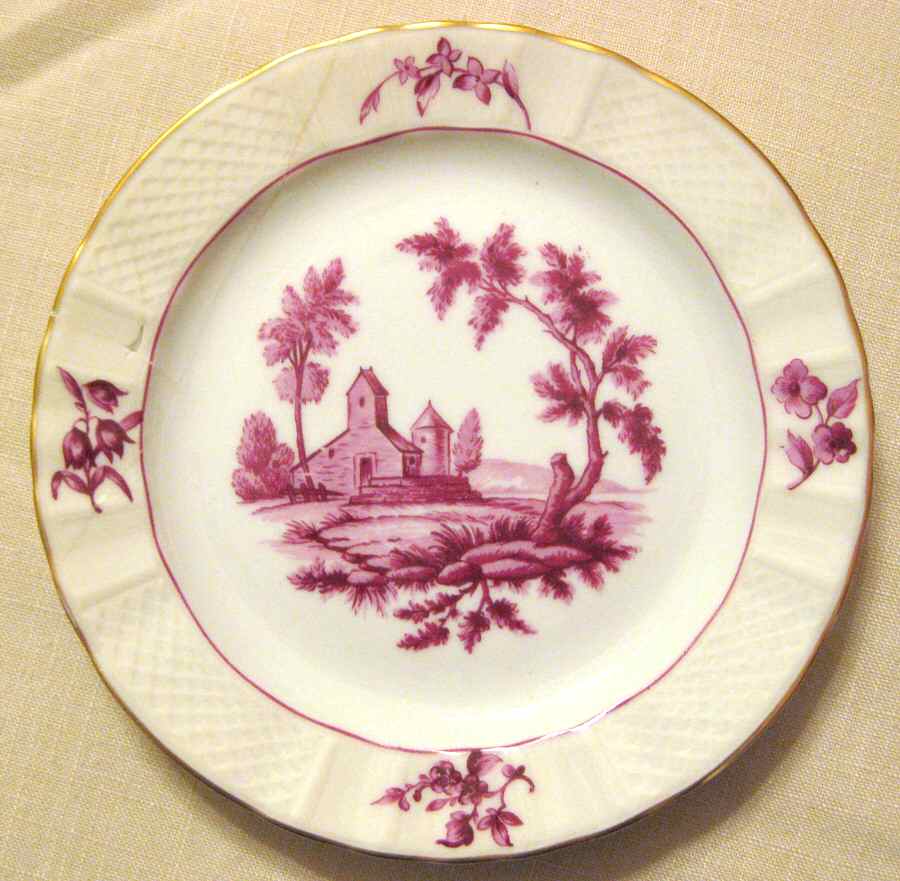 BER555 Bread & Butter Plate by Bernardaud-1