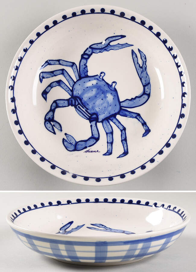 Blue Delft Soup/Cereal Bowl by Blue Sky-1