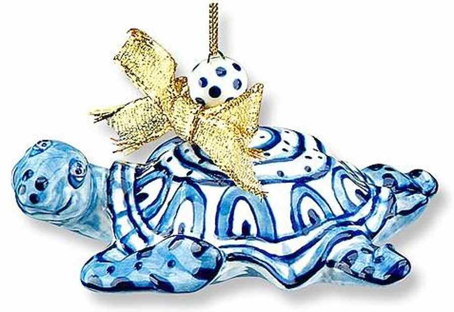 Blue Delft Ornament by Blue Sky-1