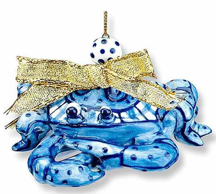 Blue Delft Ornament by Blue Sky-1