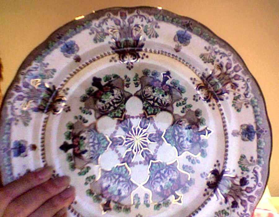 1369 Dinner Plate by Buffalo Pottery-1