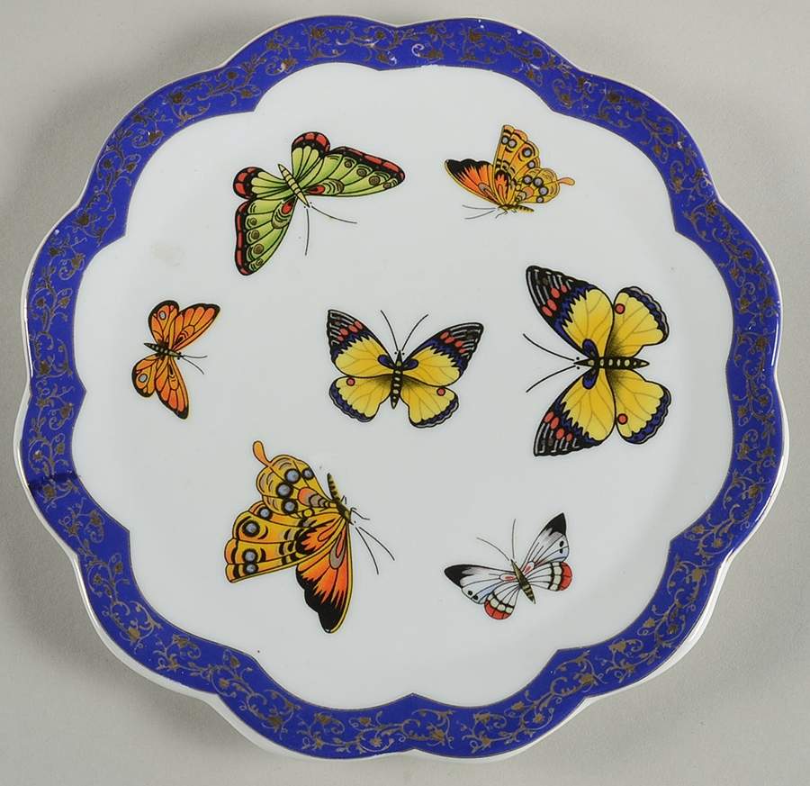 Butterfly Collection Tray for 10 Piece Toy Tea Set by Baum Brothers-1