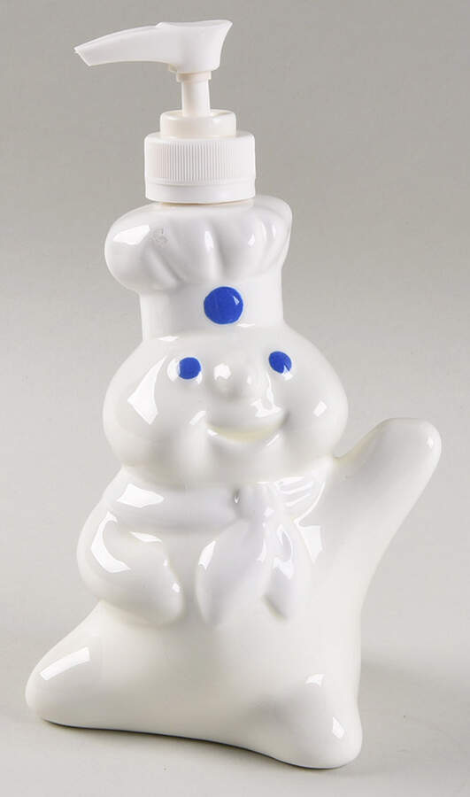 Pillsbury Doughboy Figural Soap Dispenser by Benjamin & Medwin-1
