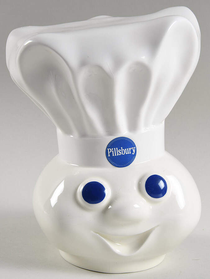 Pillsbury Doughboy Lid for Cookie Jar by Benjamin & Medwin-1