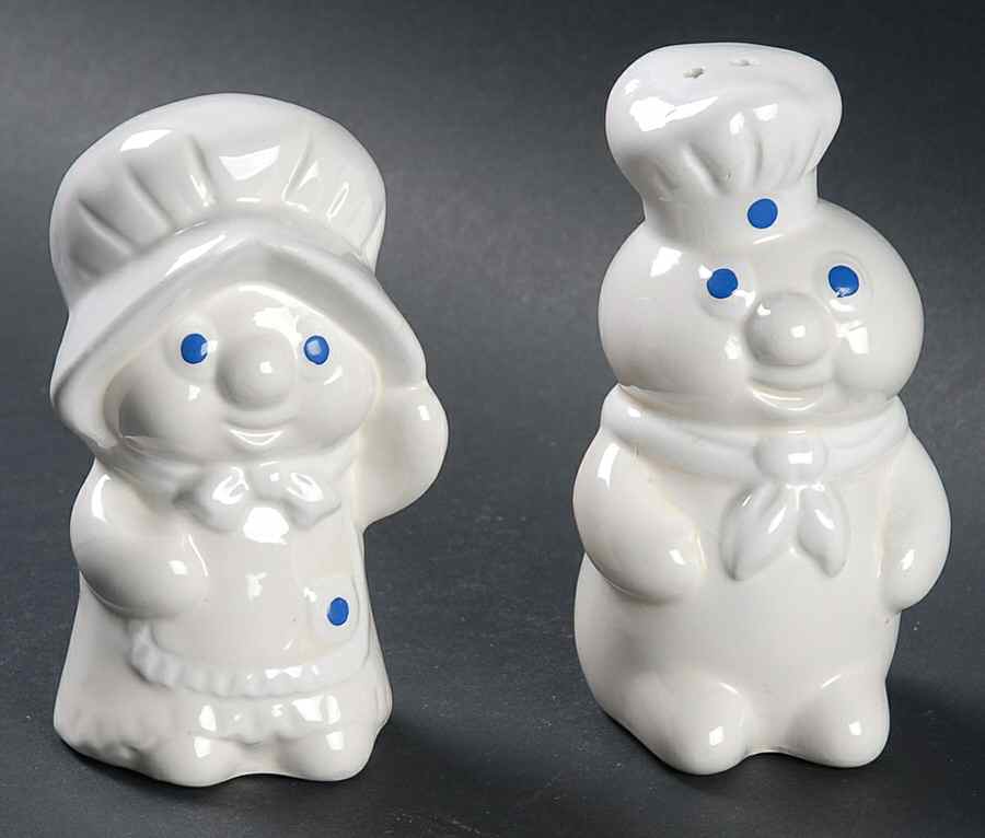 Pillsbury Doughboy Salt & Pepper Set by Benjamin & Medwin-1
