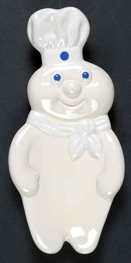 Pillsbury Doughboy Spoon Rest/Holder (Holds 1 Spoon) by Benjamin & Medwin-1