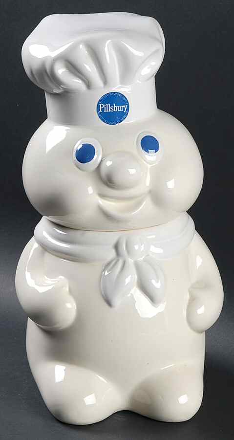 Pillsbury Doughboy Cookie Jar & Lid by Benjamin & Medwin-1