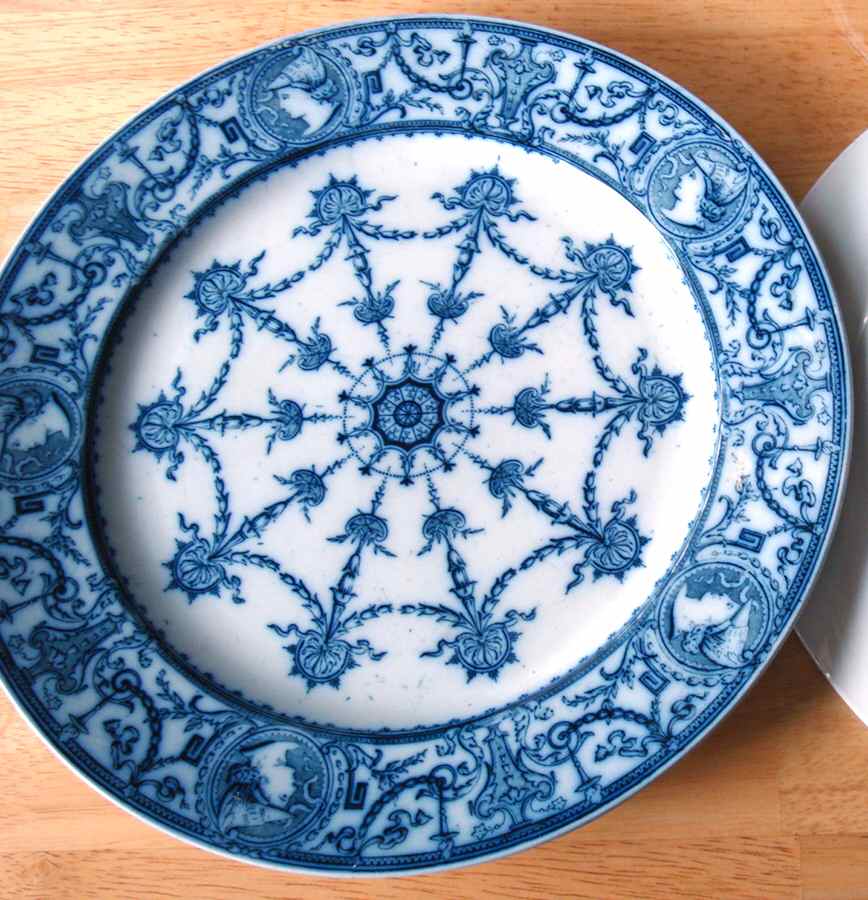 Pergolesi Dinner Plate by Brown, Westhead & Moore-1