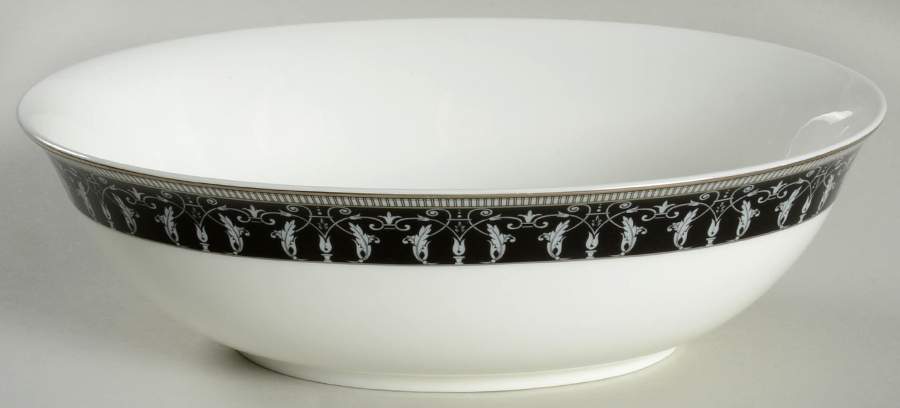 Holland Platinum 9" Oval Vegetable Bowl by Biltmore for Your Home-1