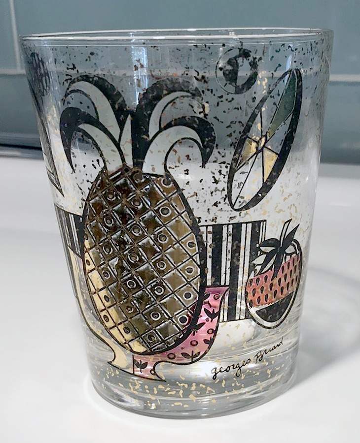 Ambrosia Glassware Double Old Fashioned by Georges Briard-1