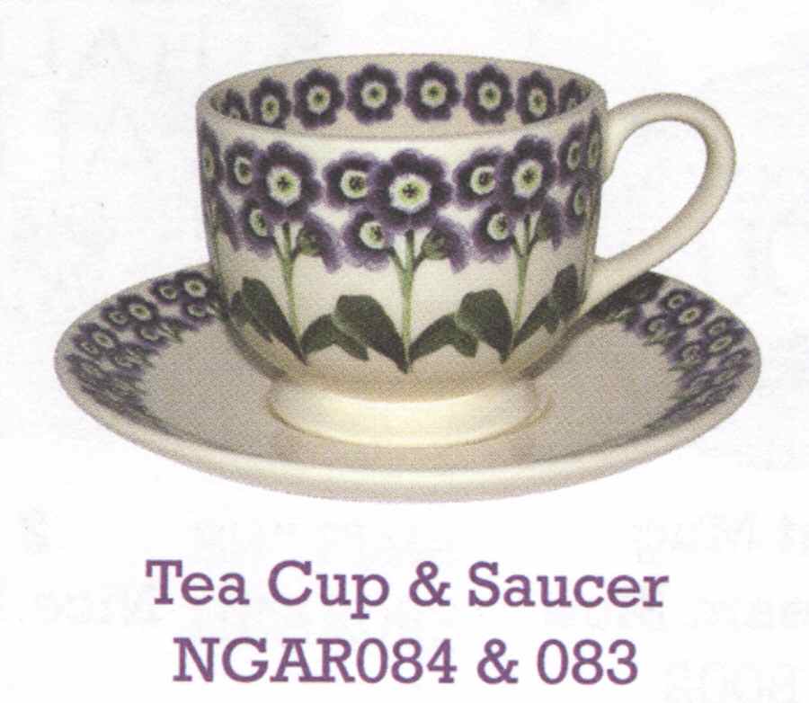 Auricula Footed Cup & Saucer Set by Emma Bridgewater-1