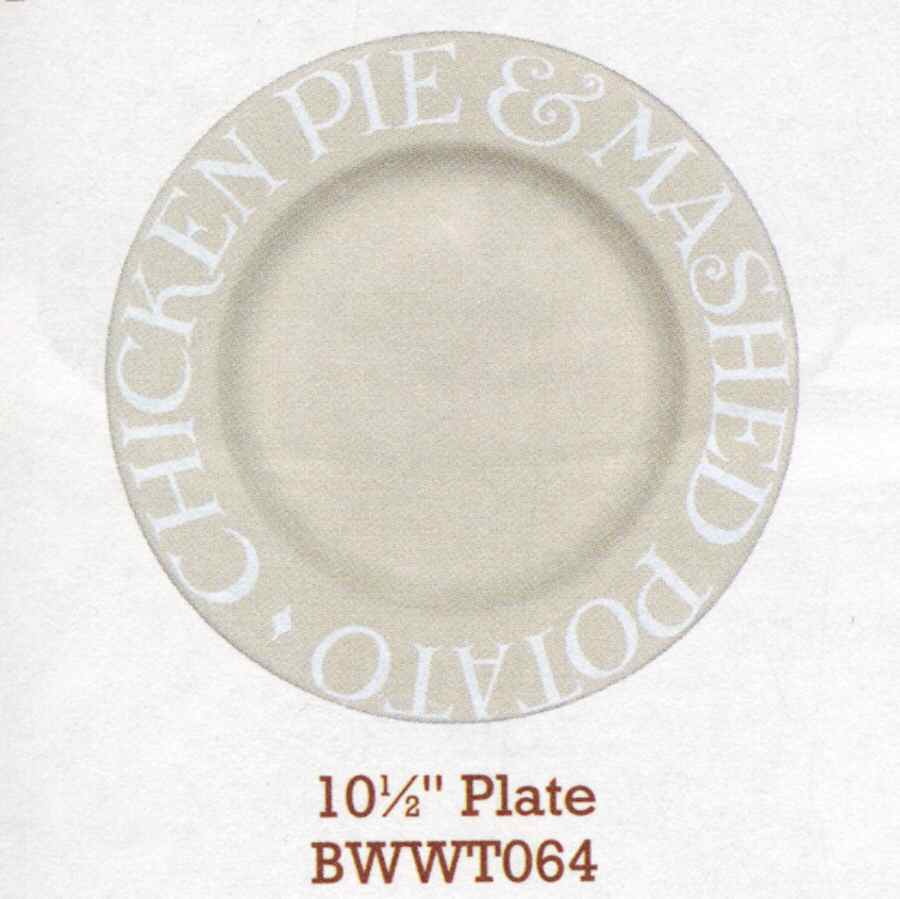 White Toast Dinner Plate by Emma Bridgewater-1