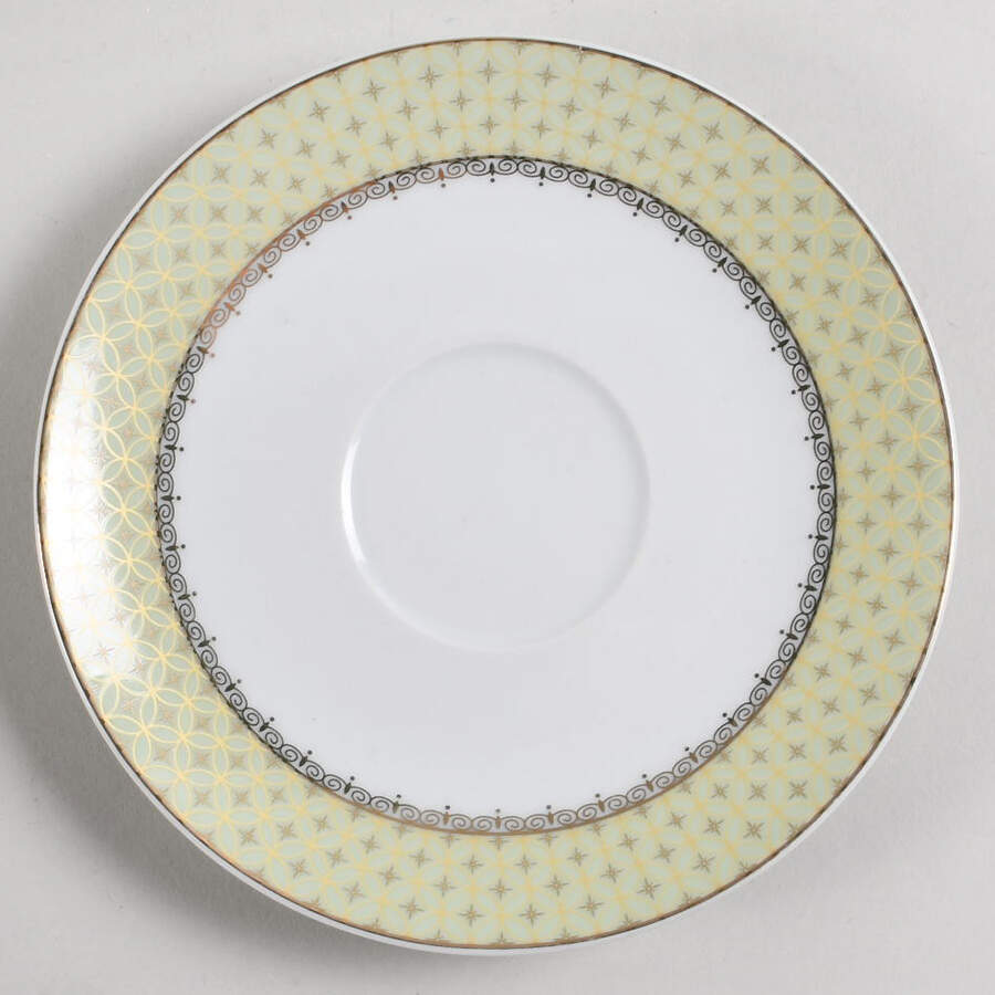 B1L2 Green Saucer by Bella Lux-1