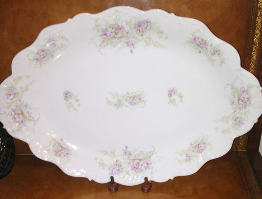 BWD654 17" Oval Serving Platter by Bawo & Dotter-1
